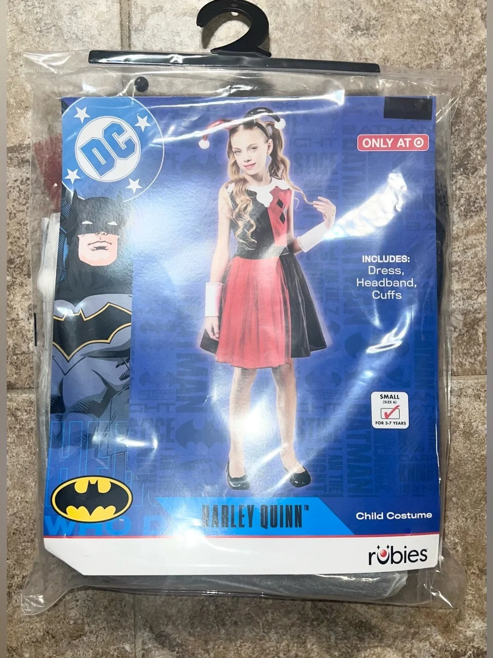 Harley Quinn Costume NWT Kids small 5-7 YO